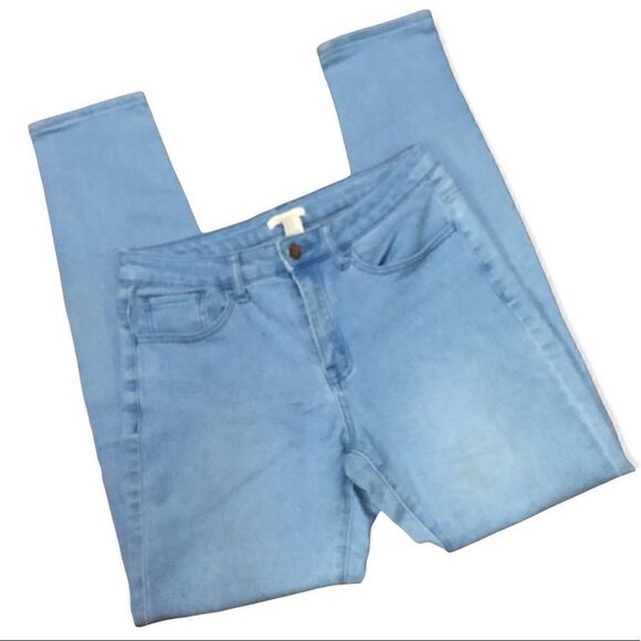 FOREVER 21 HIGH WAISTED SKINNY JEANS W29 - Picture 1 of 9